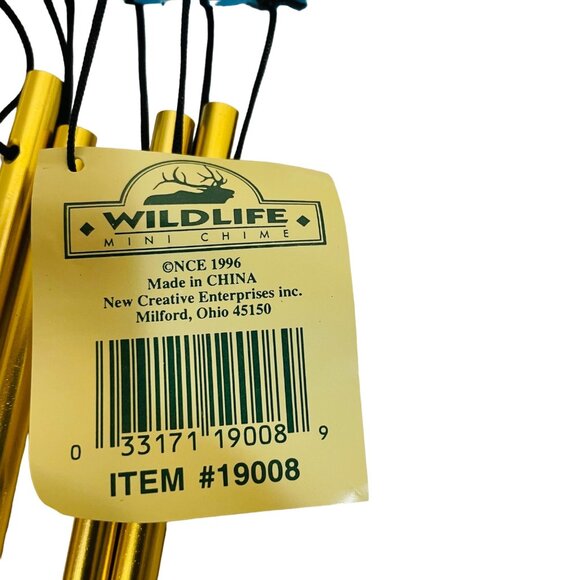 Vintage Polar Bear Wind Chime By New Creative Enterprises 1998  6" 4 inches - Picture 4 of 4